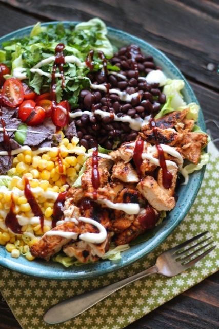 BBQ Chicken Chopped Salad